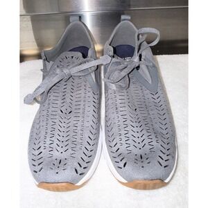 Native Gray Apollo Perforated Sneakers Women's Size 7 EUC‎